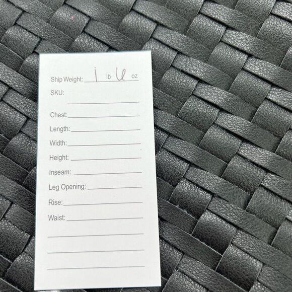 Walter Baker Margaux Woven Black Faux Leather Shoulder Bag Magnetic Closure - Picture 10 of 10